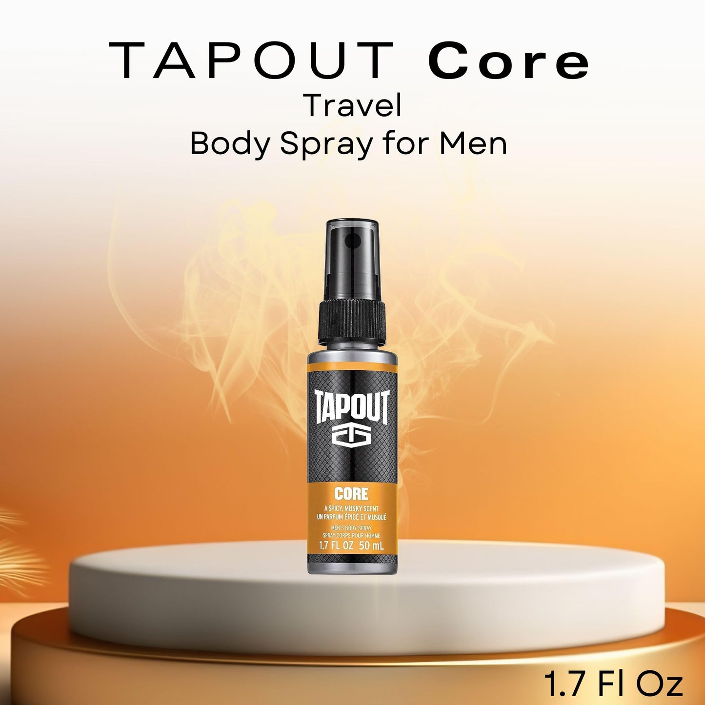 Tapout Core Body Spray for Men - Travel Spray, 1.5 Ounce Beauty & Personal Care TAPOUT