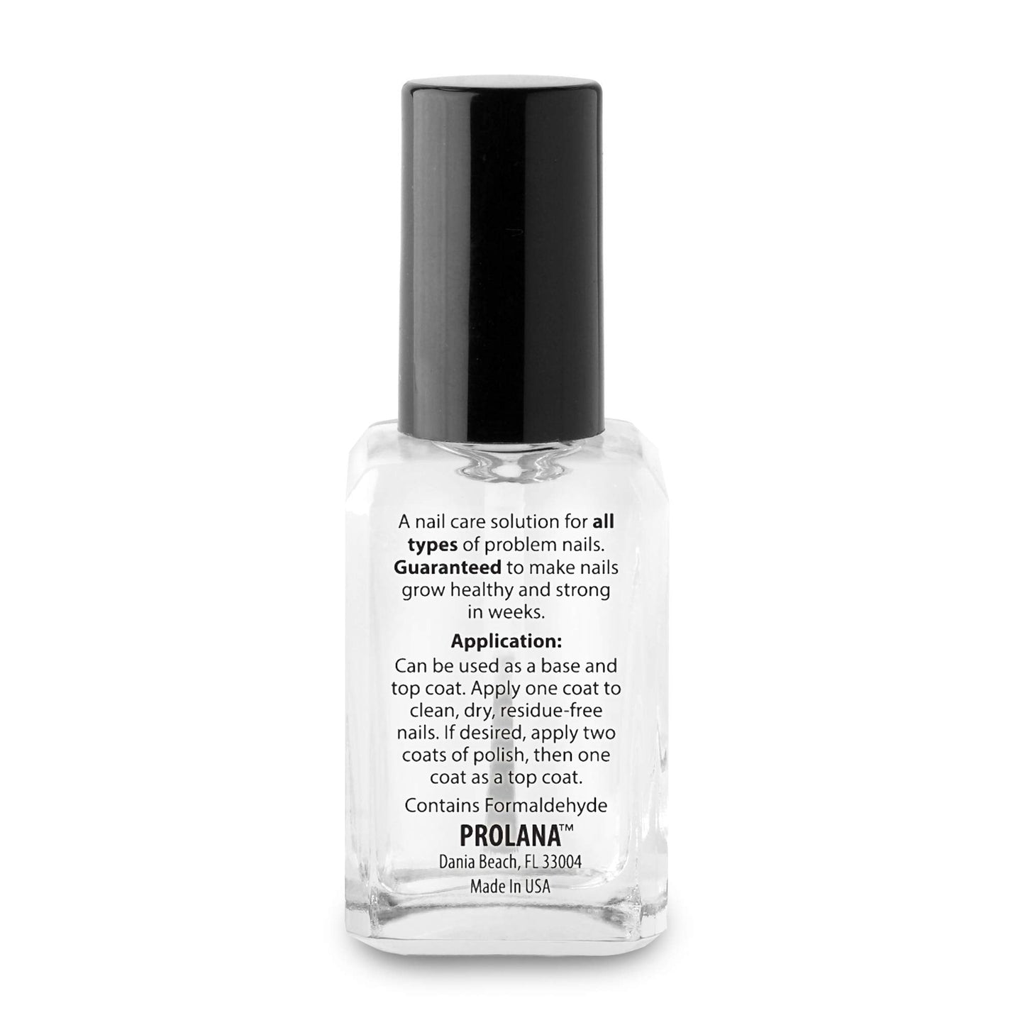 Prolana Nail Optimizer, Extra Strong Strengthener Base Coat for Weak and Damaged Nails, Nail Growth & Prevents Nails from Peeling, Stops Slipts, Chips Beauty & Personal Care Prolana