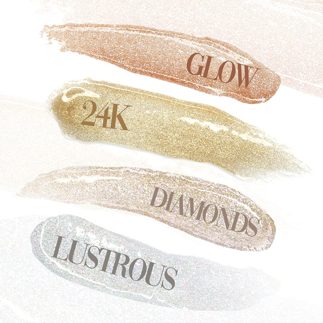 Girlactik Lip Pearls Glosser - Lustrous (Clear/Iridescent Rainbow Sparkle) - 7 g / .24 oz Beauty & Personal Care Girlactik