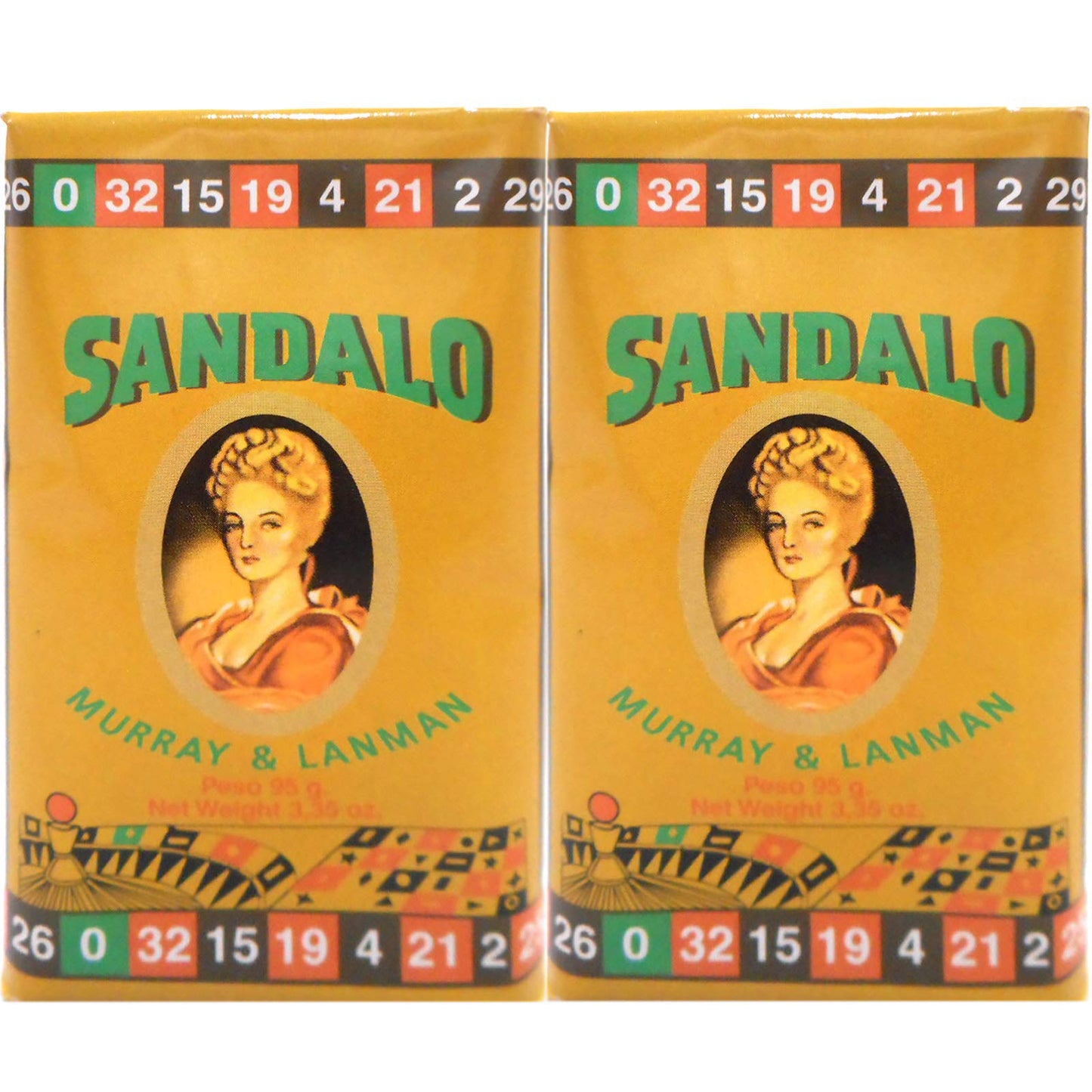 M & L Sandalwood Soap Set of 2 with in the U.S. and it's Territories! Beauty & Personal Care Murray & Lanman