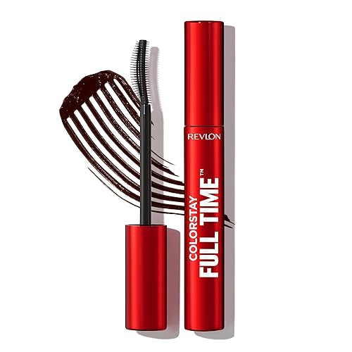 Revlon ColorStay Full Time Mascara, Volumizing Eye Makeup, 24 Hour Wear, Smudge-Proof, Non-Clumping and Flake-Free Formula, 402 Black Brown Beauty & Personal Care REVLON