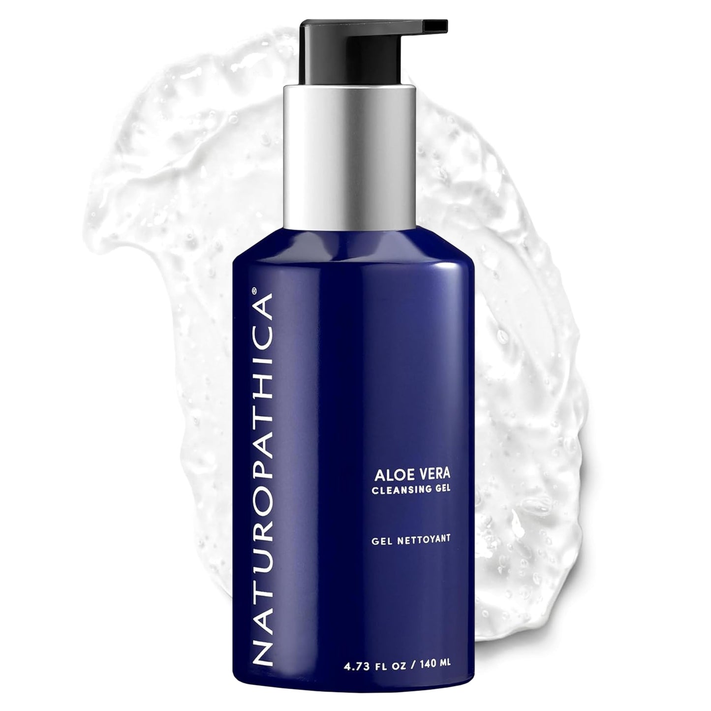 Naturopathica Aloe Vera Cleansing Gel, Facial Cleanser with Aloe Vera and Lavender, Clarifying Face Wash for Men and Women, 4.73 fl oz Beauty & Personal Care Naturopathica