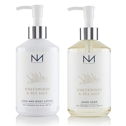 Niven Morgan - Whitewood & Sea Salt Hand and Lotion Set Beauty & Personal Care Niven Morgan