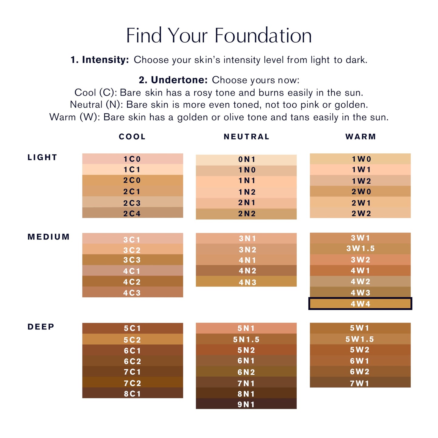 Estée Lauder Double Wear Stay-in-Place 24-Hour Long-Wear Matte Foundation Makeup | Original Formula 1 Fl Oz, 4W4 Hazel Beauty & Personal Care Estée Lauder