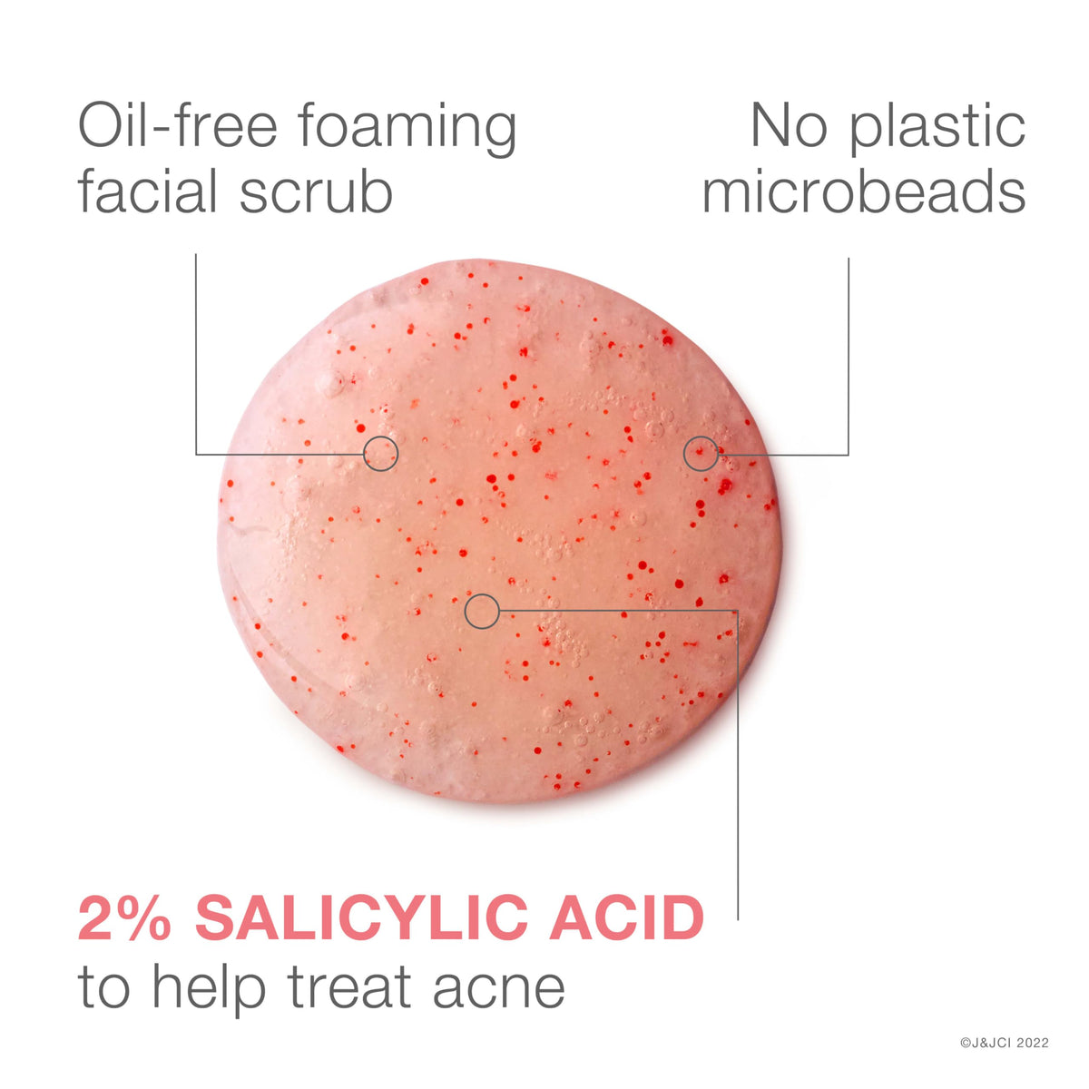 Neutrogena Oil Free Pink Grapefruit Acne Face Wash with Vitamin C, 2% Salicylic Acid Acne Treatment, Gentle Foaming Facial Scrub to Treat & Prevent Beauty & Personal Care Neutrogena