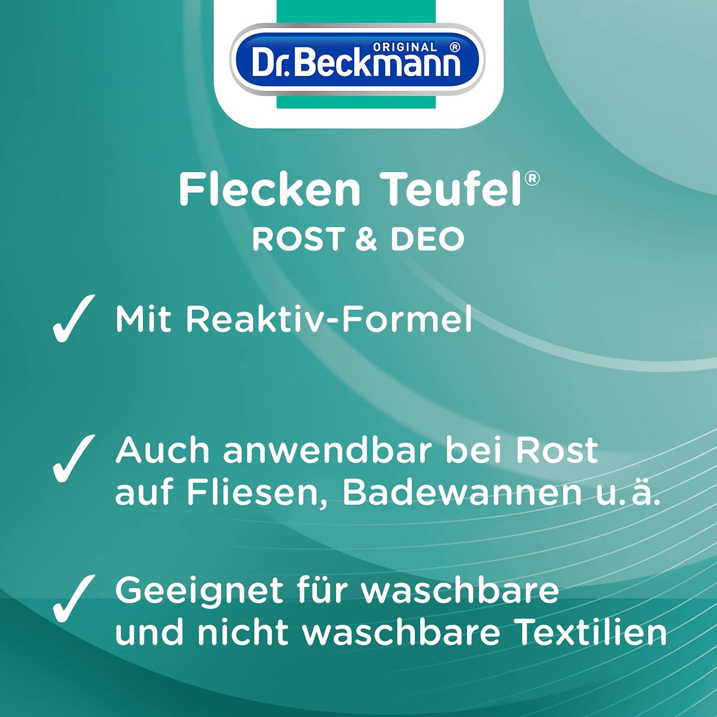 Dr.Beckmann Fleckenteufel Rost und Deo, 50 ml Beauty and Personal Care Dr. Beckmann