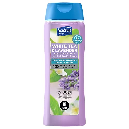 Suave, Body Wash White Tea & Lavender, 18 Fl Oz Beauty & Personal Care Suave