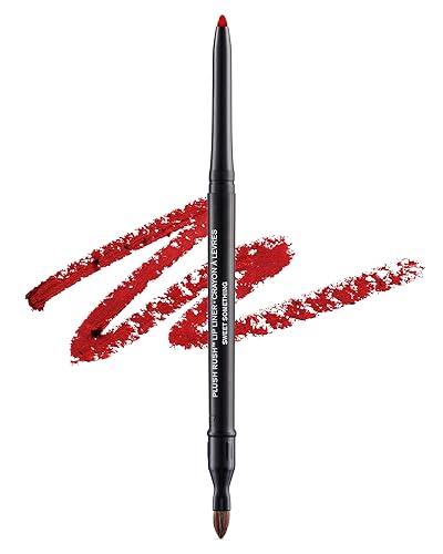 butter LONDON Plush Rush Lip Liner Pencil, Red Hot - High-Pigment, Easy-to-Blend Lipliner for Women Plumps, Shapes & Defines Lips - Water-Resistant Beauty & Personal Care butter LONDON