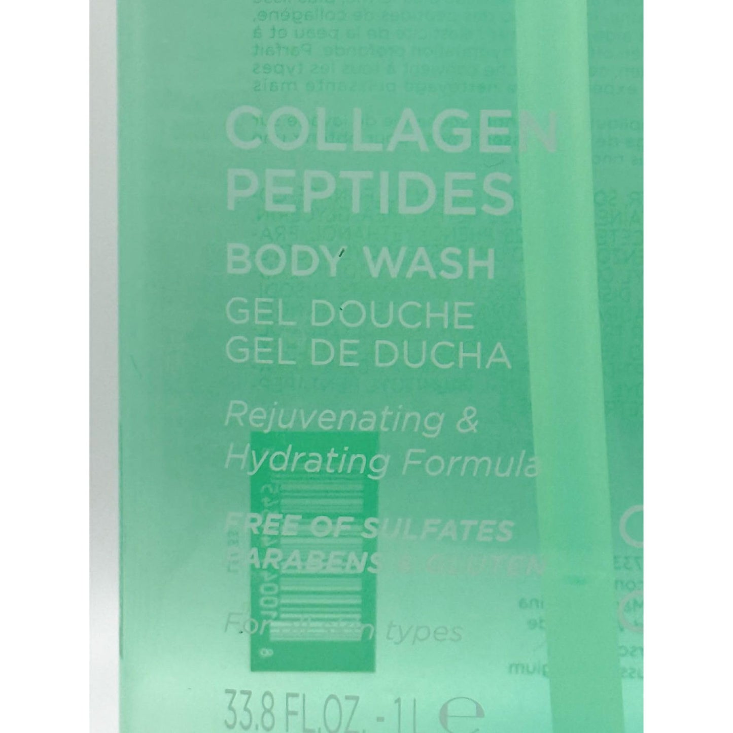 Luseta Collagen Peptides Body Wash, Rejuvenating Hydrating Formula 33.8 FL. OZ Beauty & Personal Care L LUSETA