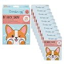 The Crme Shop Be Juicy, Skin! Animated Corgi Face Mask with Niacinamide, K-Beauty Sheet Mask for Brightening and Pore Minimizing, 10 Pack Beauty & Personal Care The Crème Shop