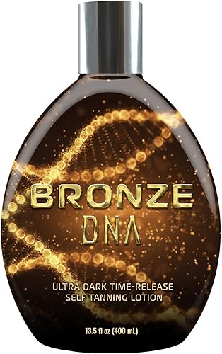 Bronze DNA Natural Sunless Self Tanning Lotion - Sunless Tanner for Women and Men - The Gradual Self Tan for Light, Medium & Dark Tans - Physics Color Beauty & Personal Care BRONZE DNA