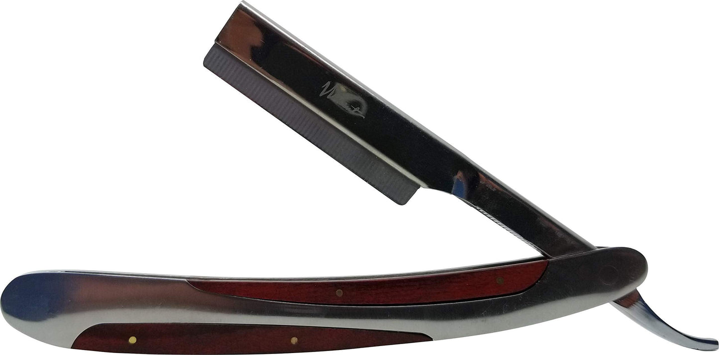 Vincent 58MM Ice Razor Collection Del Segno Straight Razor, Red Mahogany Beauty and Personal Care Vincent
