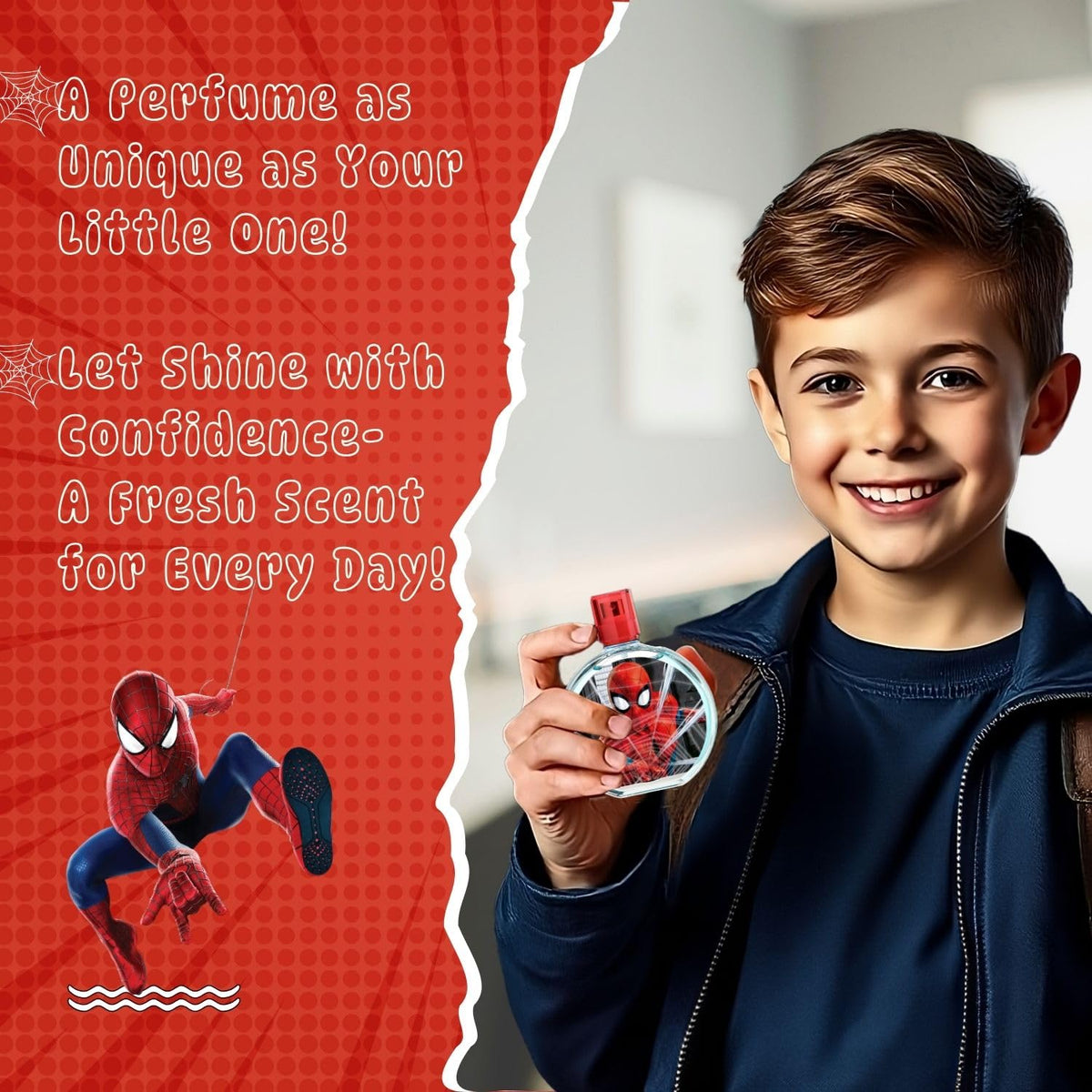 Spiderman Eau de Toilette Spray, Ultimate, 3.4 Ounce Beauty & Personal Care Air-Val