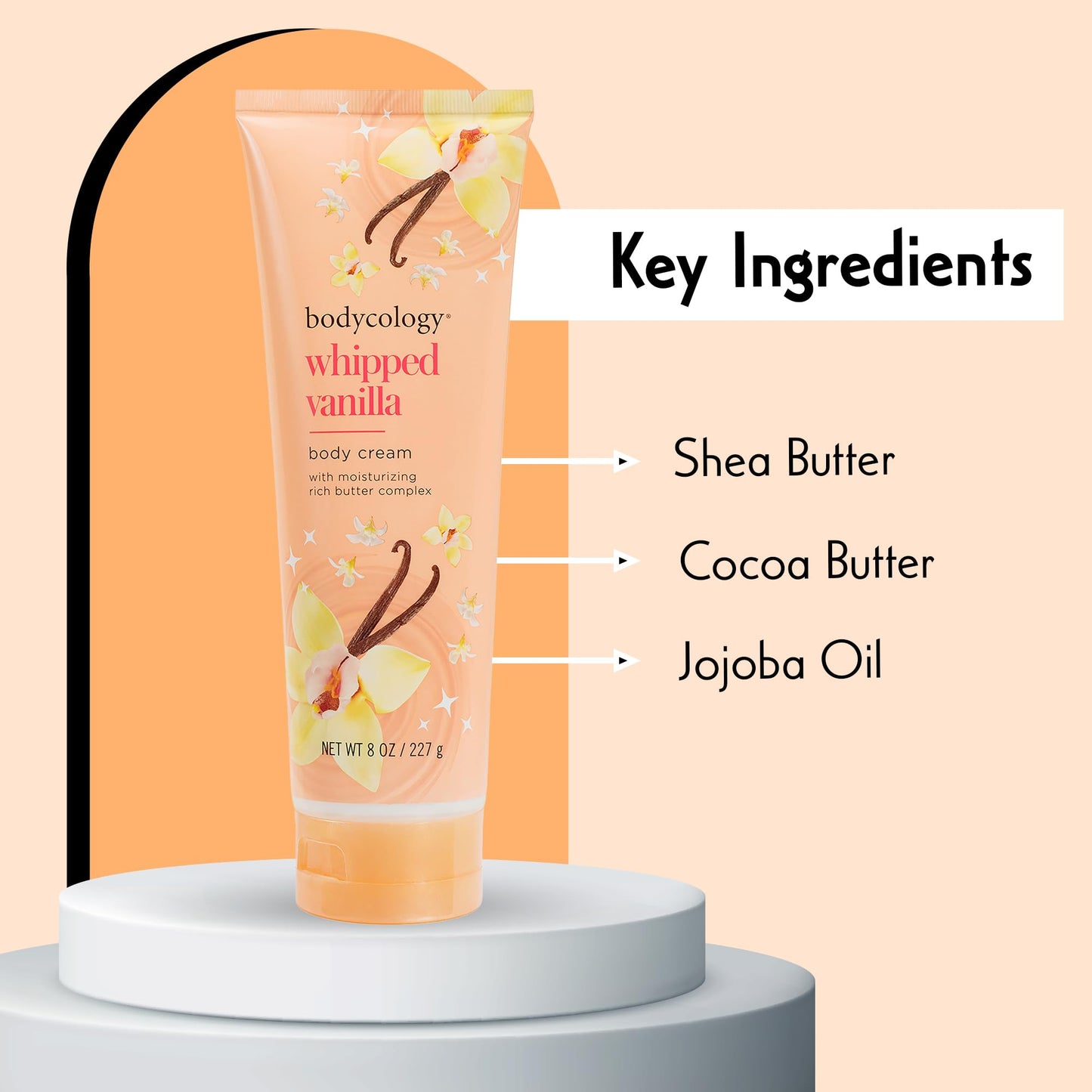 Bodycology Whipped Vanilla Body Cream Women 8 oz Beauty & Personal Care Bodycology