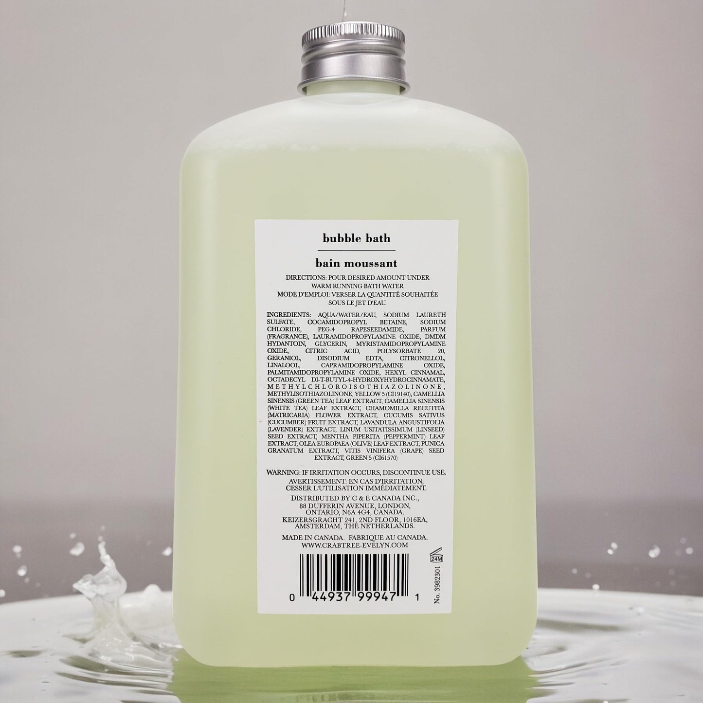 Crabtree & Evelyn Verbena De Provence Bubble Bath Shower Gel 21.9 oz Beauty and Personal Care Crabtree & Evelyn