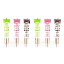 Ruby Kisses Broadway Vita-Lip Clear Lip Gloss (6 Pack Mint, Rosehip, Coconut Oil), Ultra-Hydrating & Soothing Formula with Vitamin Oils, High-Shine Beauty & Personal Care Ruby Kisses