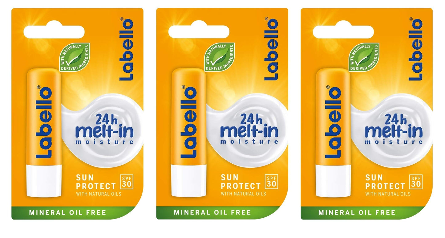 Labello Sun Protect 30 LSF 3 Pack Beauty & Personal Care Labello