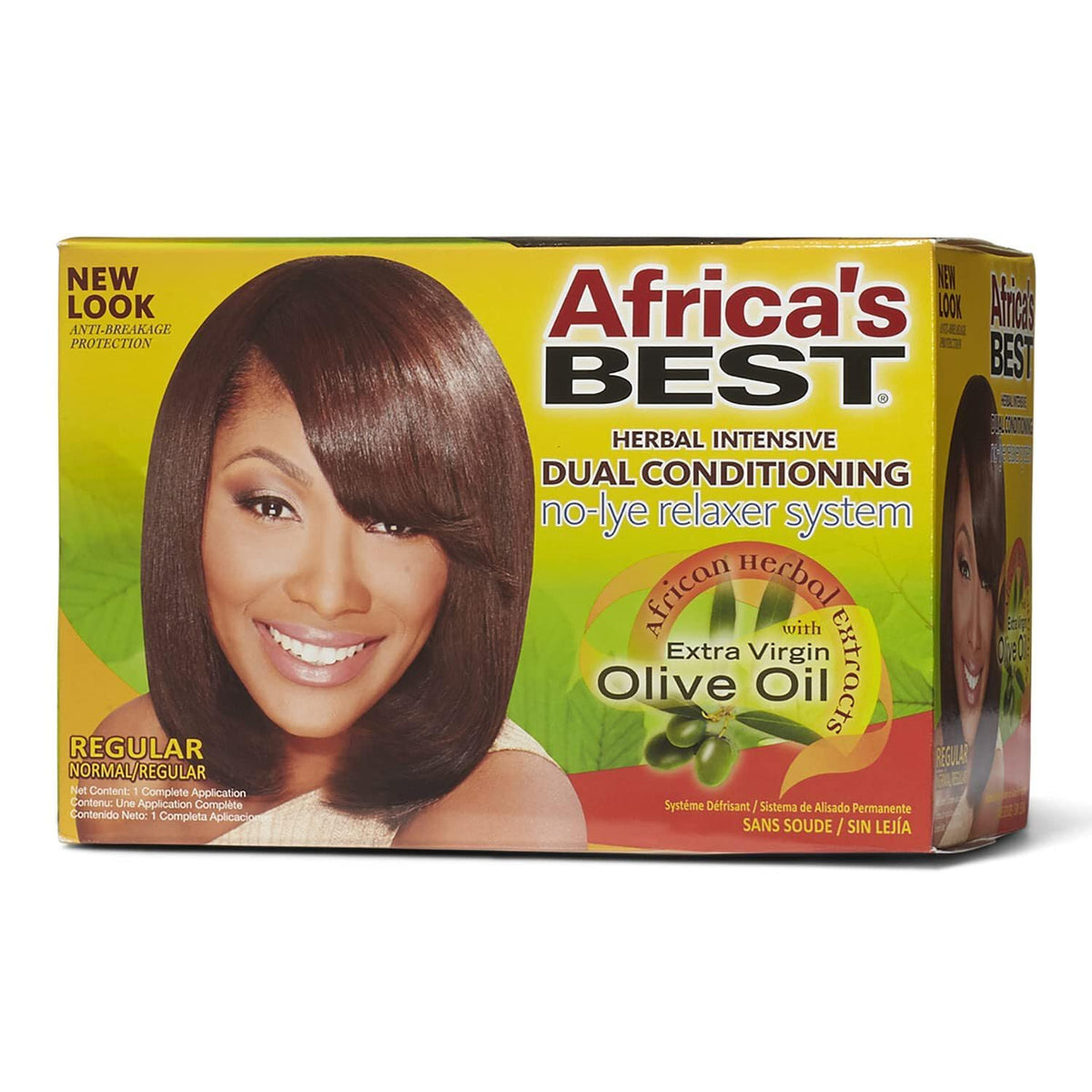 No-lye Dual Conditioning RelAxer System By Africa's Best