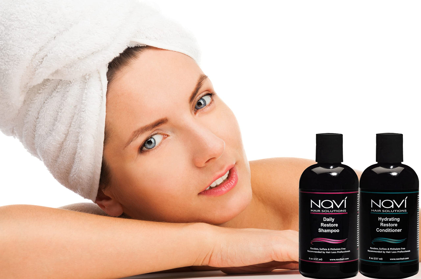Navi Hair Growth Shampoo and Conditioner Set, Natural DHT Blocker for Thinning Hair and Hair Loss, Safe for Color Treated Hair, Sulfate Free, Hair Beauty & Personal Care Navi Hair Solutions