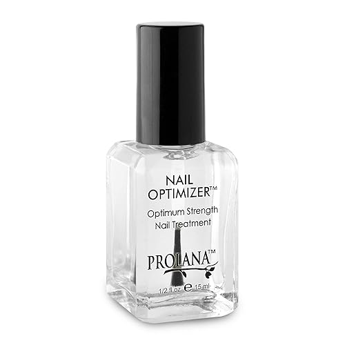 Prolana Nail Optimizer, Extra Strong Strengthener Base Coat for Weak and Damaged Nails, Nail Growth & Prevents Nails from Peeling, Stops Slipts, Chips Beauty & Personal Care Prolana