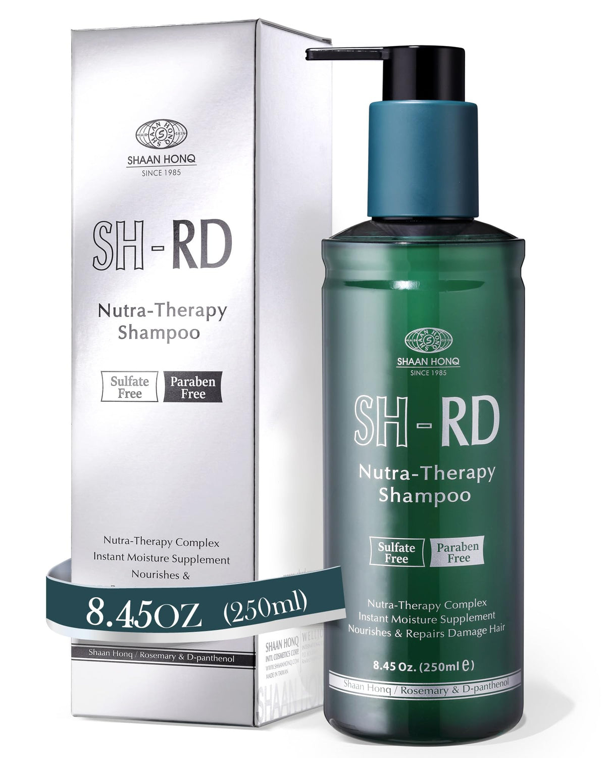 SH-RD Nutra-Therapy Shampoo for Dry, Damaged, Color-Treated, Frizzy & Bleached Hair | Repair Treatment with Proteins for Split Ends & Moisture |