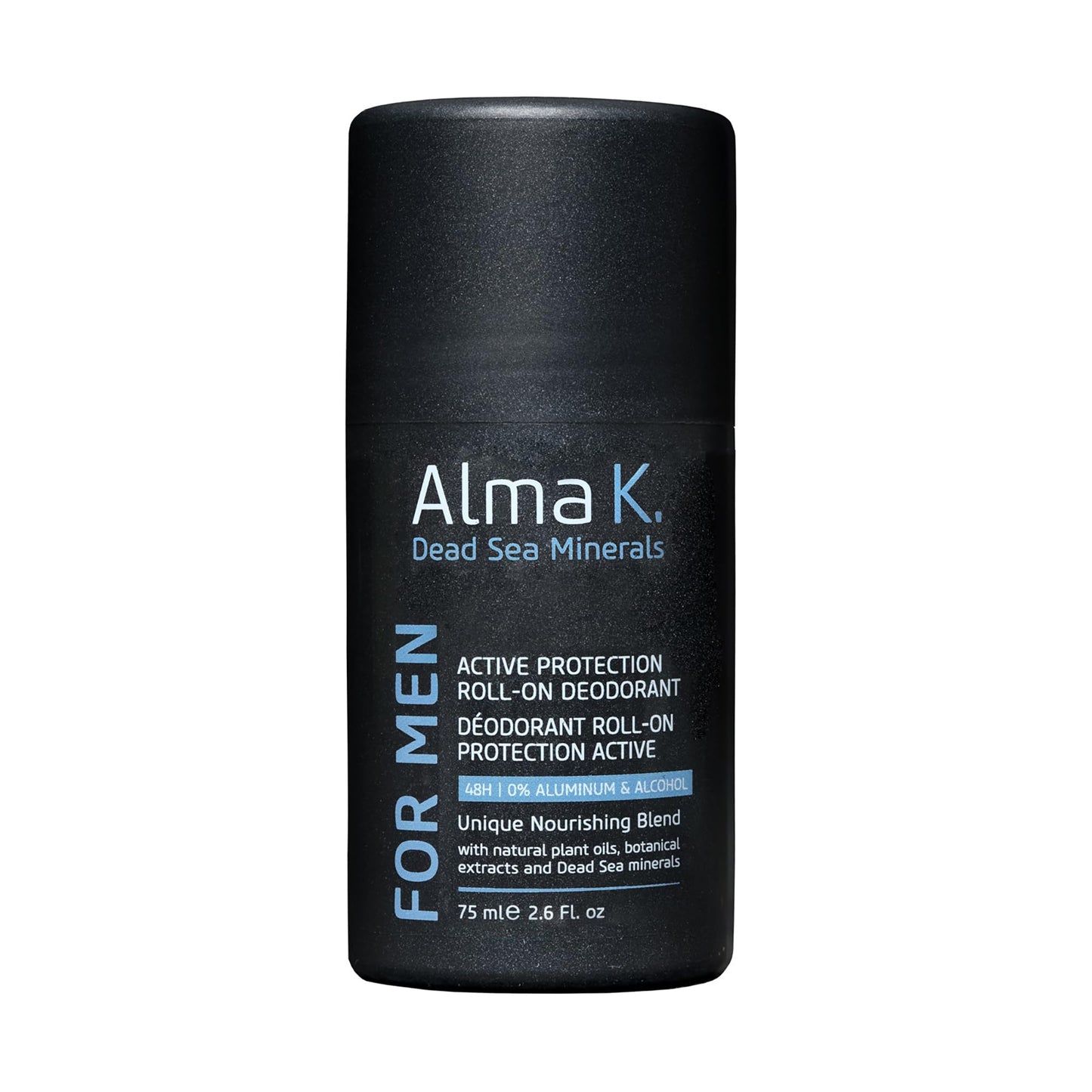 Alma K Active Protection Roll On Deodorant - Men's Deodorant - Aluminum Free Deodorant for Men - Alcohol-Free Deodorant for Sensitive Skin - 2.6 oz Beauty and Personal Care ALMA K