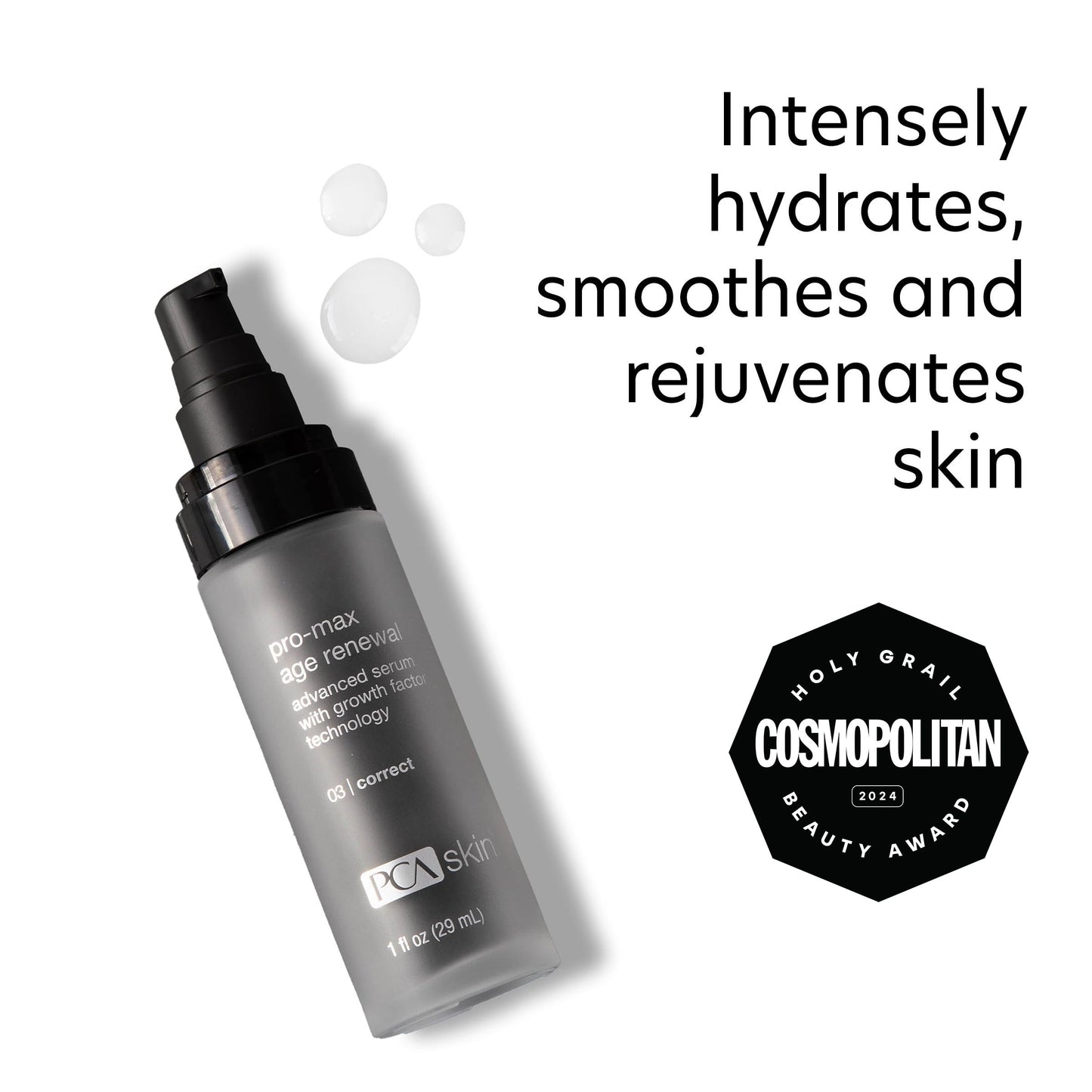 PCA SKIN Pro Max Age Renewal Anti Aging Serum, Anti Aging Face Serum for Reducing Wrinkles and Sagging Skin, Helps Lift and Firm Skin on Face Beauty & Personal Care PCA SKIN