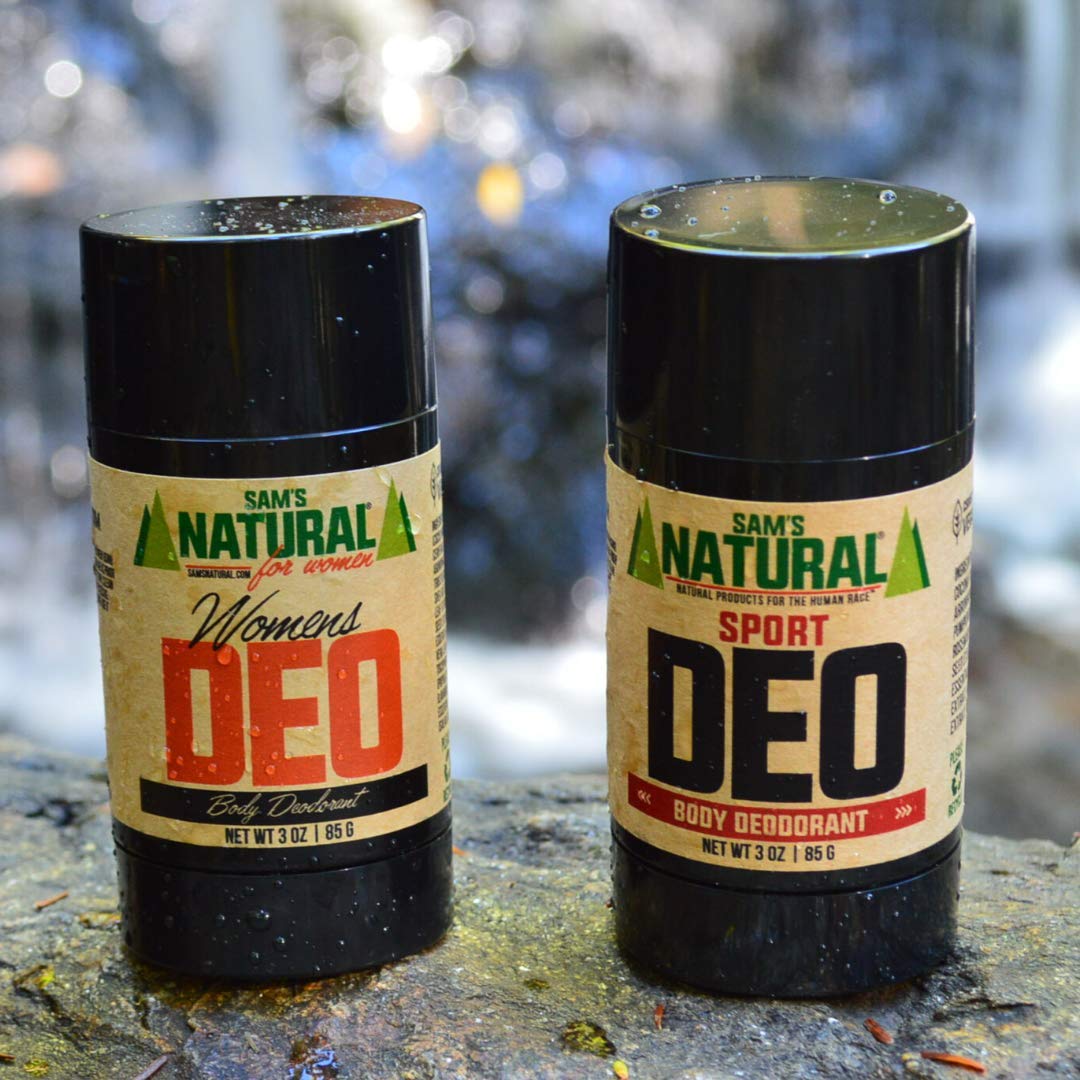 Sam’s Natural Deodorant - Sport - Holiday Gifts - Stocking Stuffers - Gifts for Men - Aluminum Free DEO - No phthalates, parabens, sulfates, or dyes Beauty and Personal Care Sam's Natural