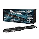 Revamp Progloss Volume & Wave Ceramic Heated Brush - Curling Iron Brush with Retractable 1.25” Bristles, Ceramic Barrel Infused with Progloss Oils Beauty & Personal Care REVAMP
