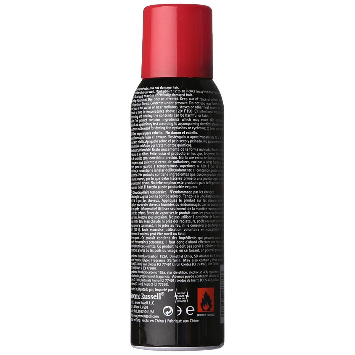 Jerome Russell Spray-On Color Dark Brown Hair Thickener 3.5oz (3 Pack) Beauty & Personal Care Jerome Russell