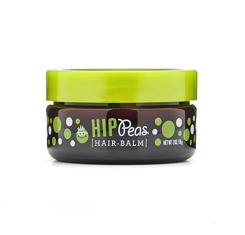 Hip Peas Natural Hair Styling Balm/Gel/Pomade - Light Hold, 2 oz jar Beauty & Personal Care Hip Peas