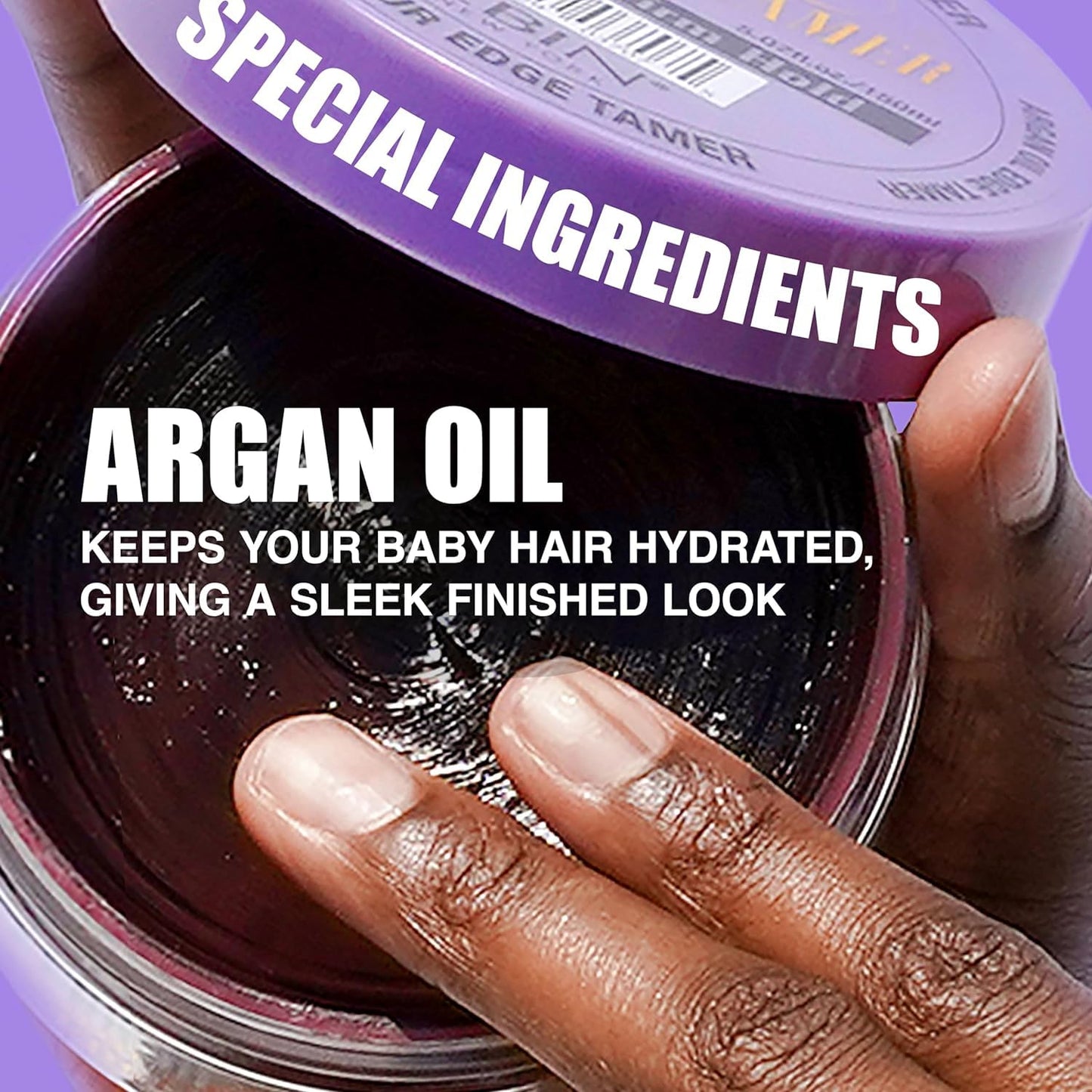 EBIN NEW YORK 24 Hour Edge Tamer Ultra Super Hold 6.34 fl.oz/180ml No Flaking, Smooth Shine, Argan & Castor Oil, Strong Edge Control Gel, Edge gel Beauty & Personal Care EBIN NEW YORK