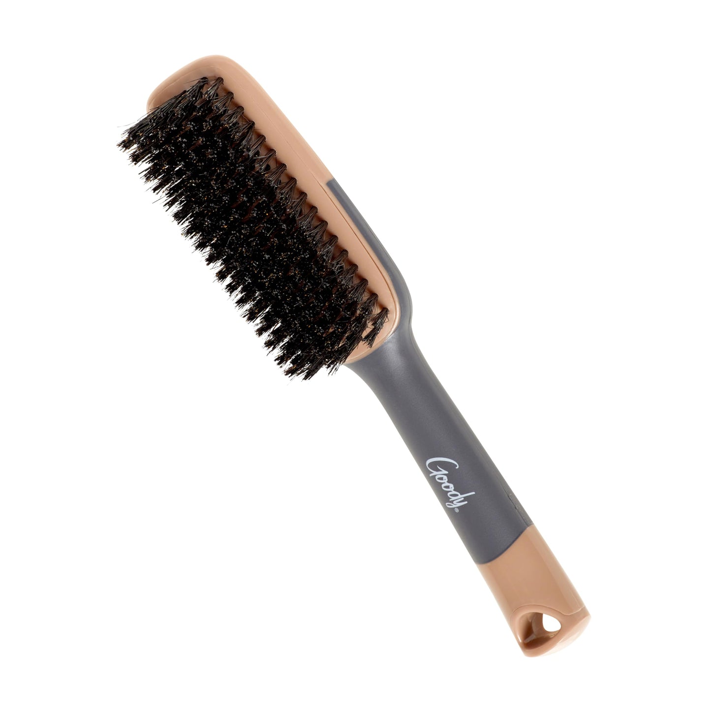 Goody Detangle It Boar Bristle Hair Brush, Use as a Detangling or Styling Brush, Conditions & Boosts Shine, Helps Tackle Knots & Reduce Frizz, For Wet Beauty & Personal Care GOODY