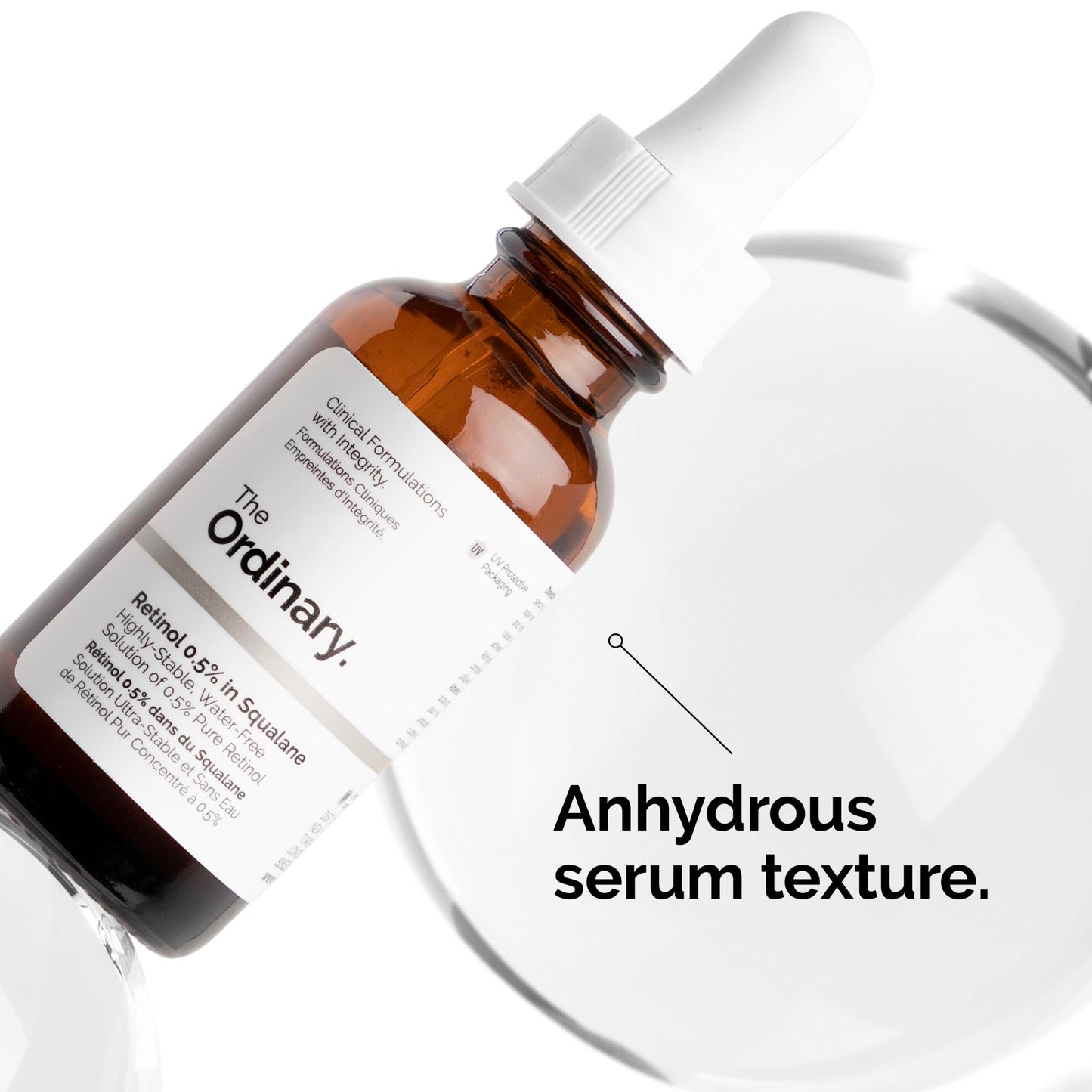 The Ordinary Retinol 0.5% in Squalane, Intermediate Retinol Serum for the Face That Is Anti-Aging and Skin Smoothing, 1 Fl Oz Beauty & Personal Care The Ordinary