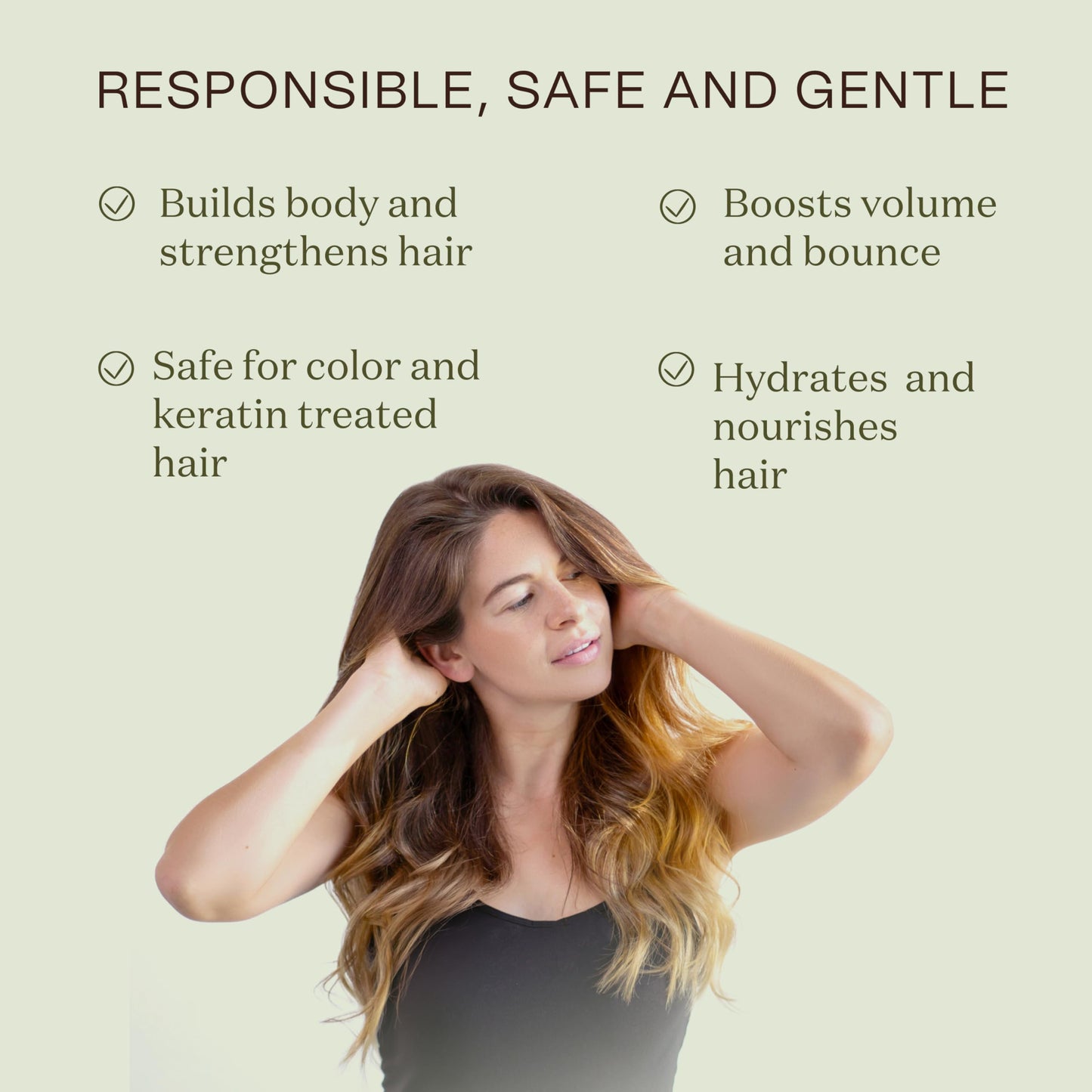 Ingreendients Non Toxic Sulfate Free Volumizing Shampoo & Conditioner with Organic Ingredients For Fine & Thin Hair - Color Safe, Paraben & Gluten Beauty & Personal Care Ingreendients