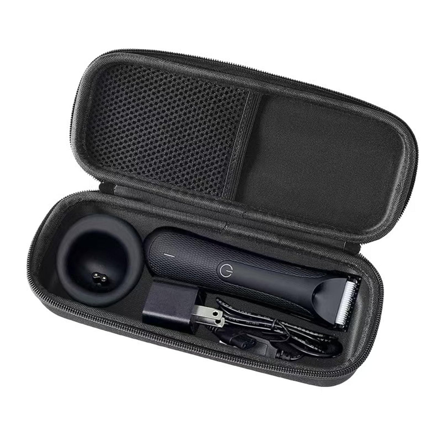 Hard Case for Electric Groin Body Hair Trimmer and Accessories, Wet/Dry Shaver Groomer Grooming Face Bikini Razor, Fits Trimmers for Men - Case Only Beauty and Personal Care Safinein