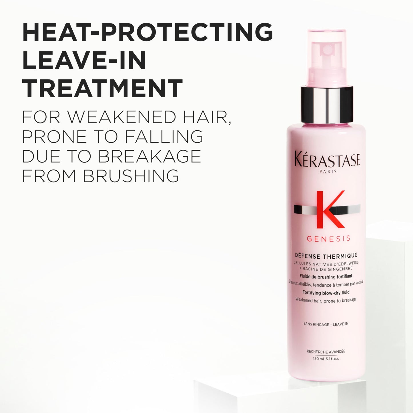 Kerastase Genesis Thermique Blow Dry Primer, Heat Protectant for Weak or Damaged Hair, Anti-Breakage, Detangles and Hydrates, Strengthens & Reduces Beauty and Personal Care KÉRASTASE