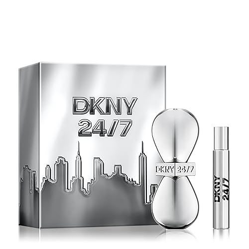 DKNY 24/7 Eau de Parfum 2 Piece Gift Set For Women - Perfume Spray 1.7 Fl. Oz. & Travel Spray 0.5 Fl. Oz. Beauty & Personal Care DKNY