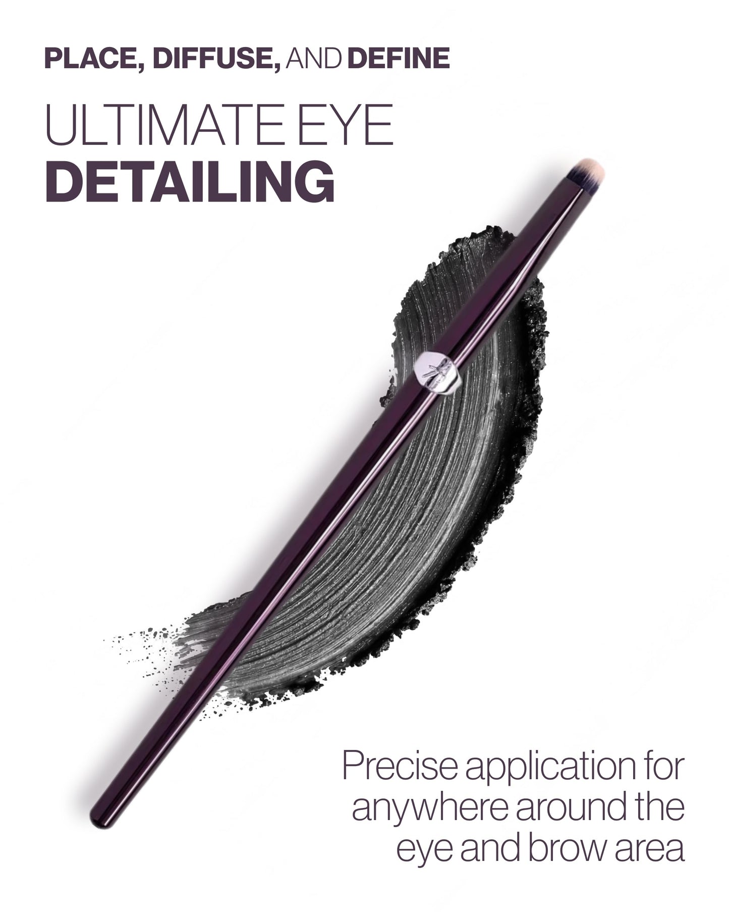 Anisa Beauty Eye Pinnacle Detail Brush | Precision Brush for Eyeshadow, Eyeliner, and Brow Definition | Soft, Synthetic Fibers for Blending Concealer Beauty & Personal Care ANISA BEAUTY