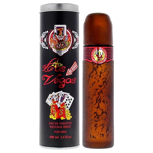 Cuba Cuba City Las Vegas Men 3.3 oz EDT Spray Beauty & Personal Care Cuba