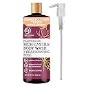 Dr. Jacobs Naturals Castile Rose All-Natural Body Wash for Moisturizing Dry and Sensitive Skin Shampoo with Plant-Based Ingredients Gluten Beauty & Personal Care DR.JACOBS NATURALS