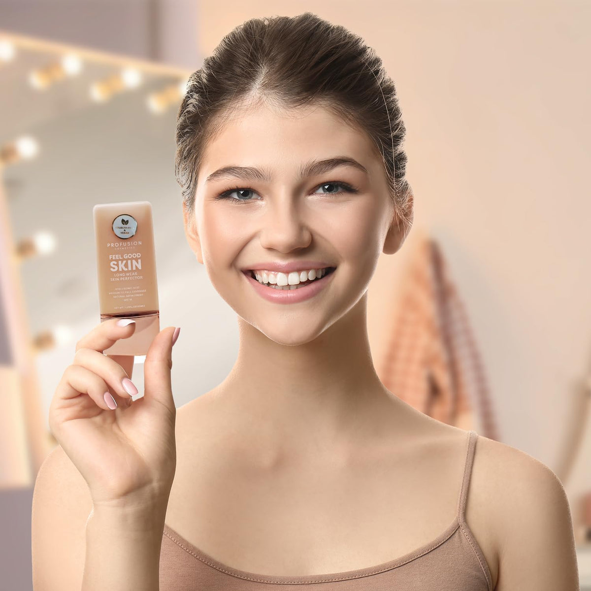 Profusion Cosmetics Lightweight Liquid Foundation for a Flawless and Elegant Radiance, Breathable Makeup that Improves Uneven Skin Tone, Vegan Beauty & Personal Care Profusion Cosmetics
