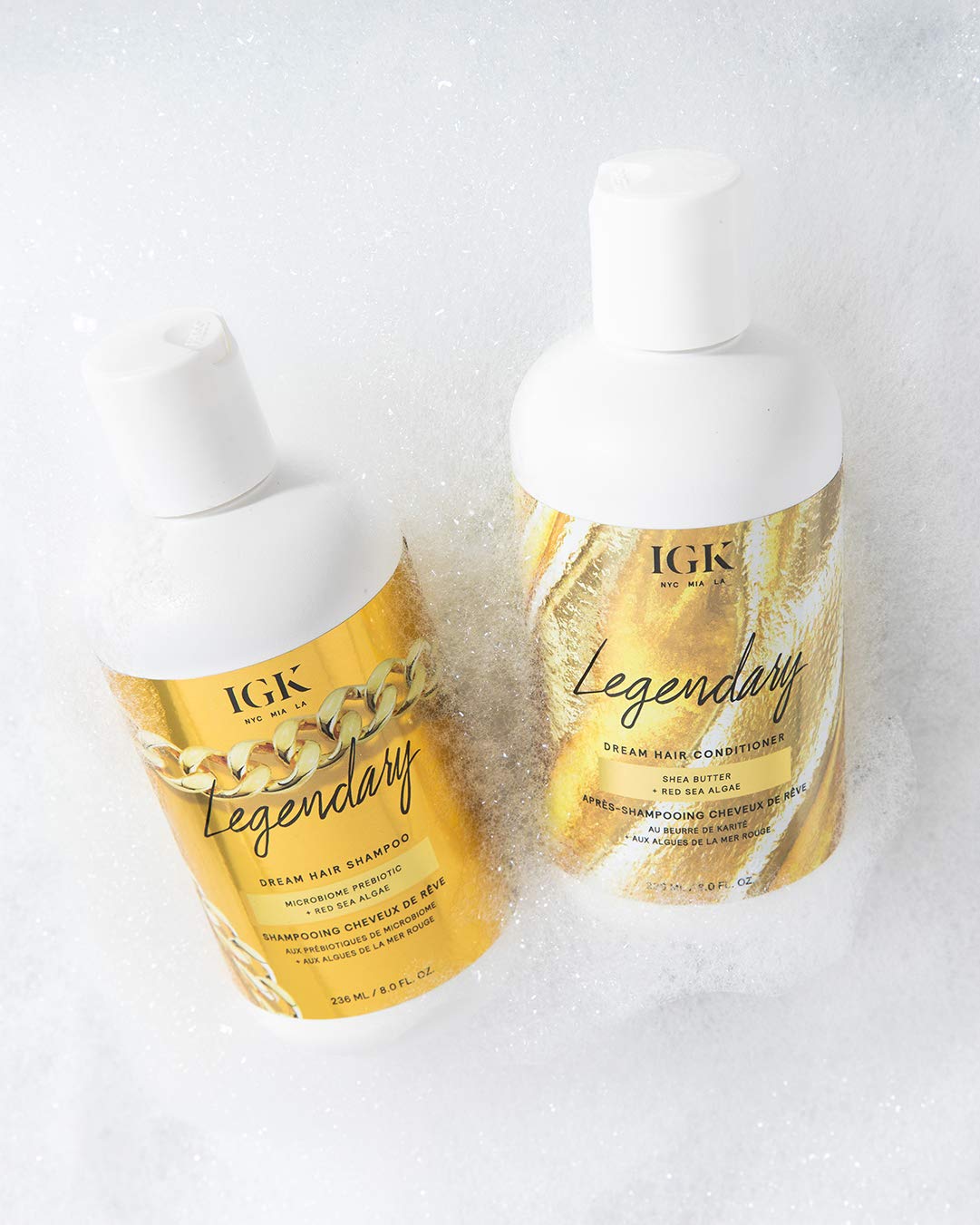 IGK LEGENDARY Dream Hair Shampoo | Healthy + Hydrated + Shine | Vegan + Cruelty Free | 8 Oz Beauty & Personal Care IGK