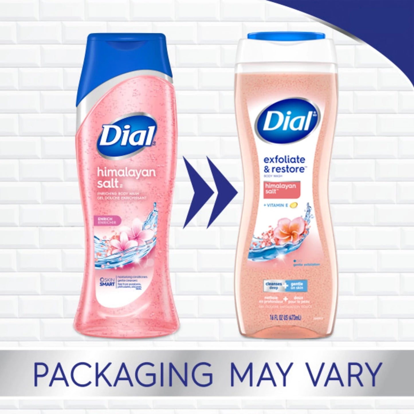 Dial Enriching Body Wash, Himalayan Salt 16 oz (Pack of 4) Beauty & Personal Care Dial