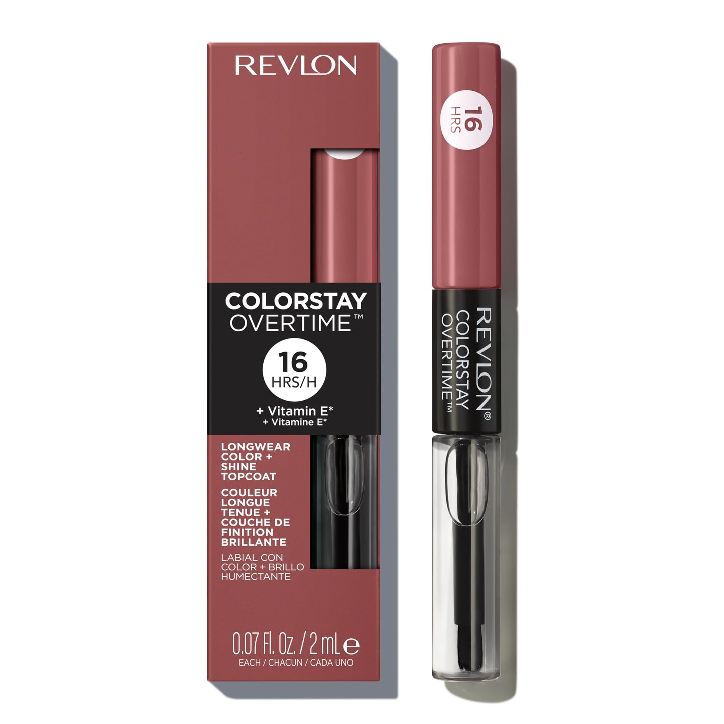 Revlon ColorStay Overtime Lipcolor, Endless Spice 360, 0.07 fl oz (One Pack) Beauty & Personal Care REVLON
