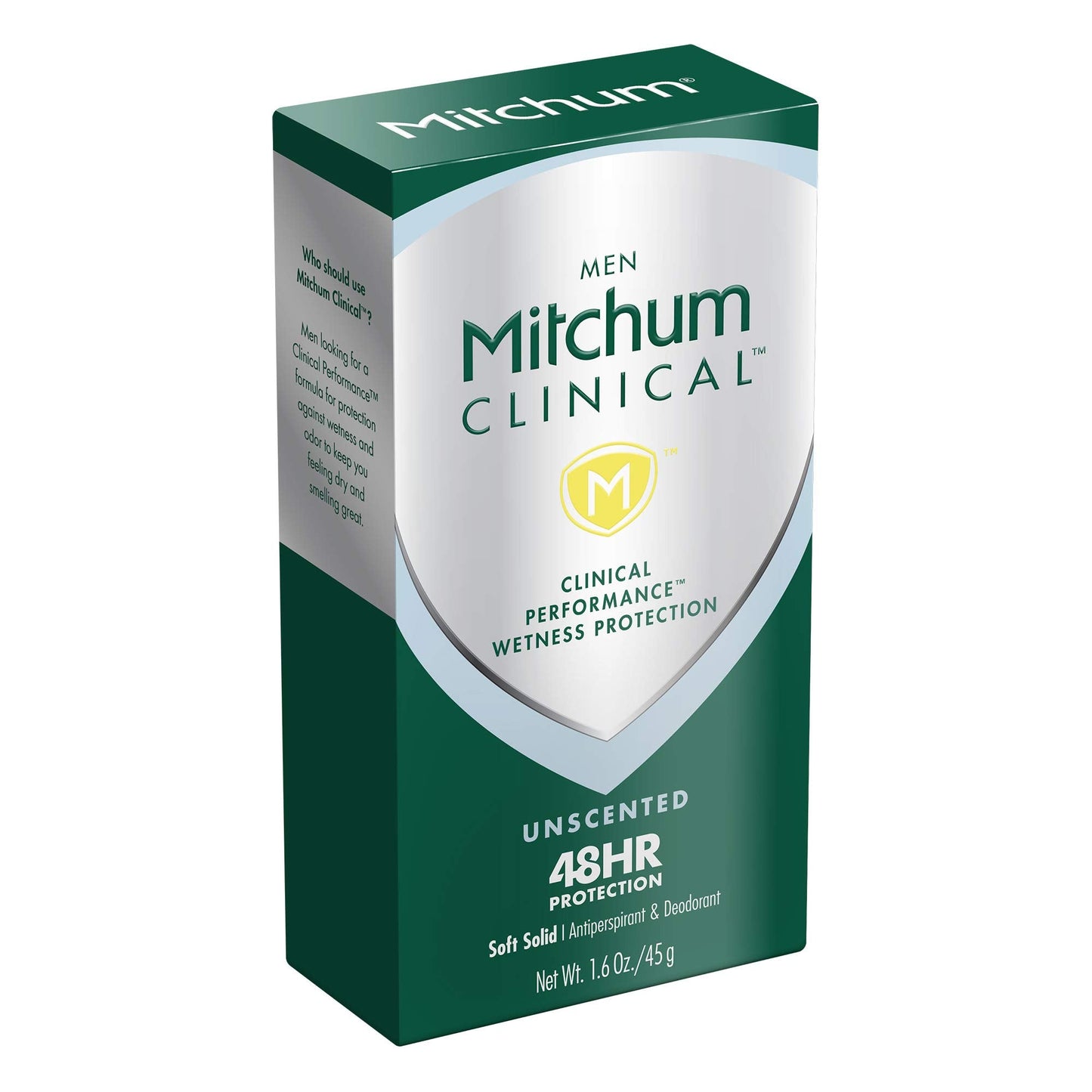 Mitchum Men Clinical Soft Solid Antiperspirant Deodorant,Unscented, 1.6 Ounce Beauty and Personal Care Mitchum