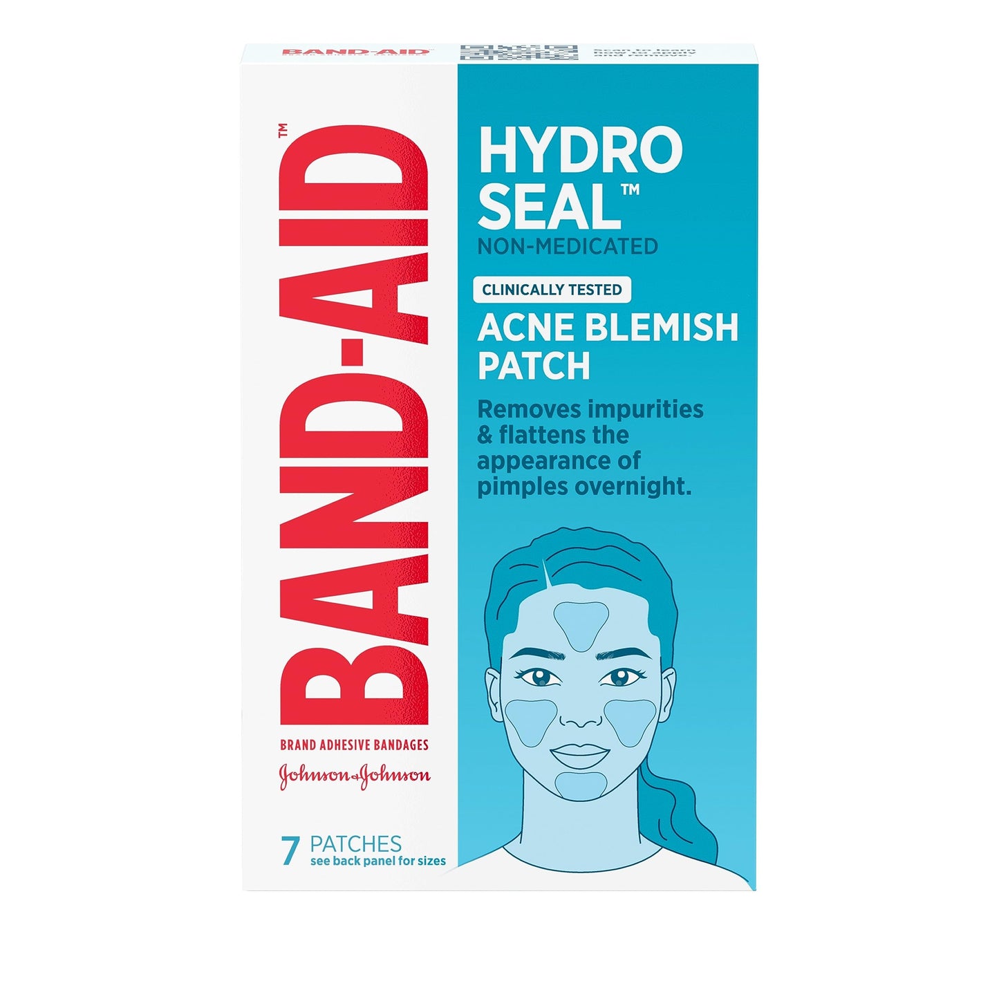 Band-Aid Brand Hydro Seal Acne Patches for Face, Non-Medicated Acne Blemish Patch Absorbs Fluids & Provides a Protective Healing Environment Beauty & Personal Care Band-Aid
