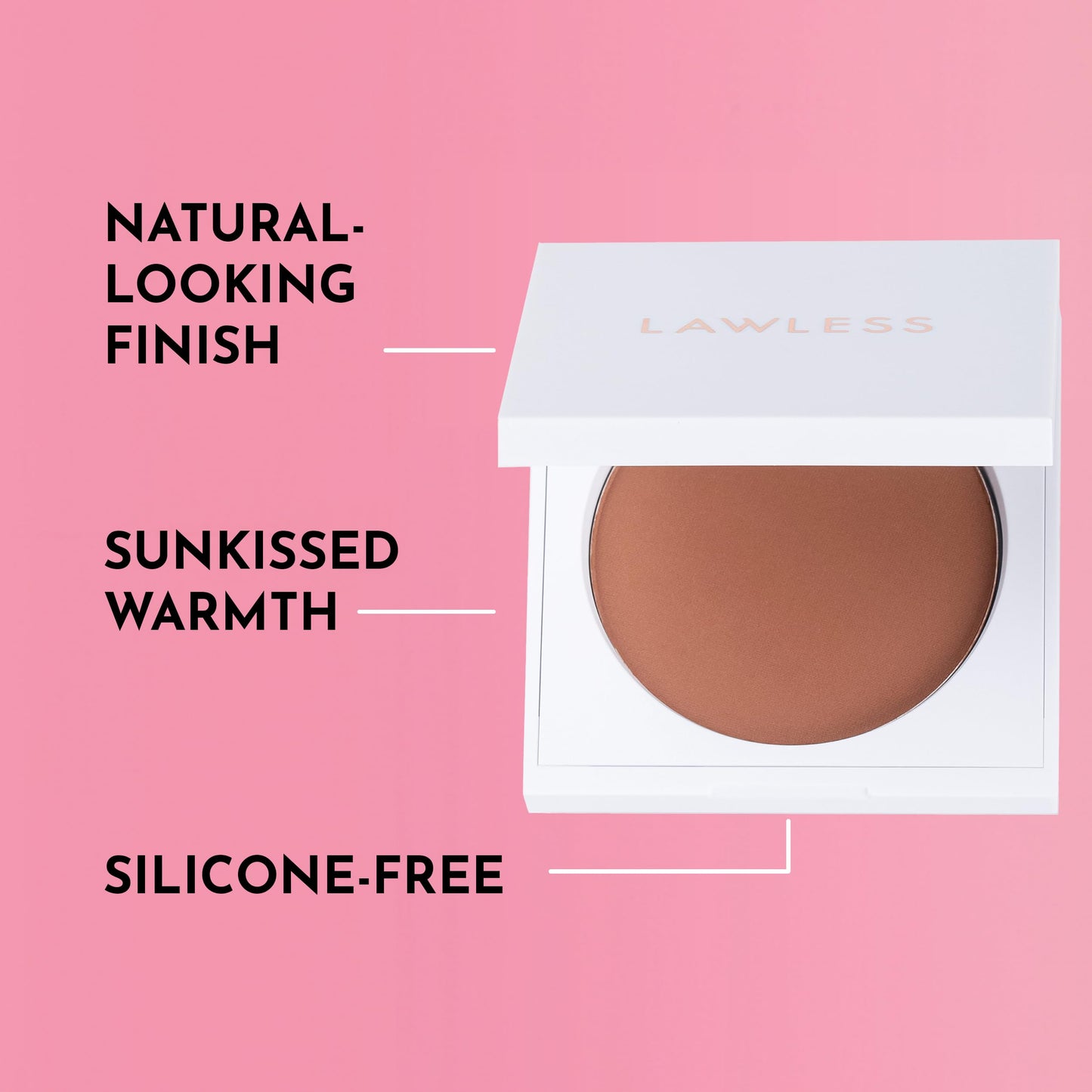 LAWLESS Women's Talc Free Velvet Matte Bronzer, Blazed, 0.3 oz/ 11 g Beauty & Personal Care LAWLESS