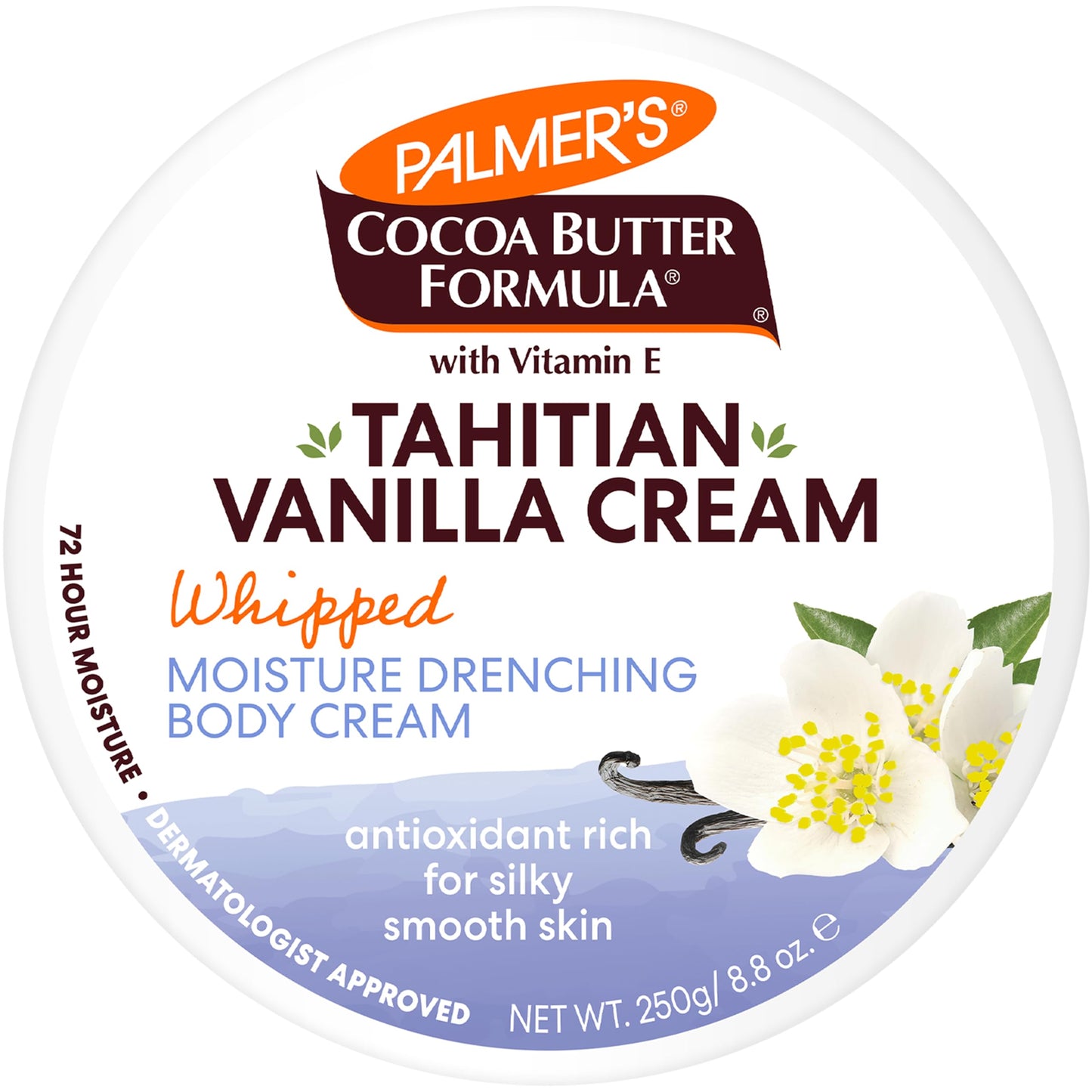 Palmer's Cocoa Butter Formula Body Cream, Moisture Drenching Tahitian Vanilla, 8.8 Oz, 72Hr Hydration with Shea Butter & Vitamin E for Softer Skin Beauty & Personal Care Palmer's