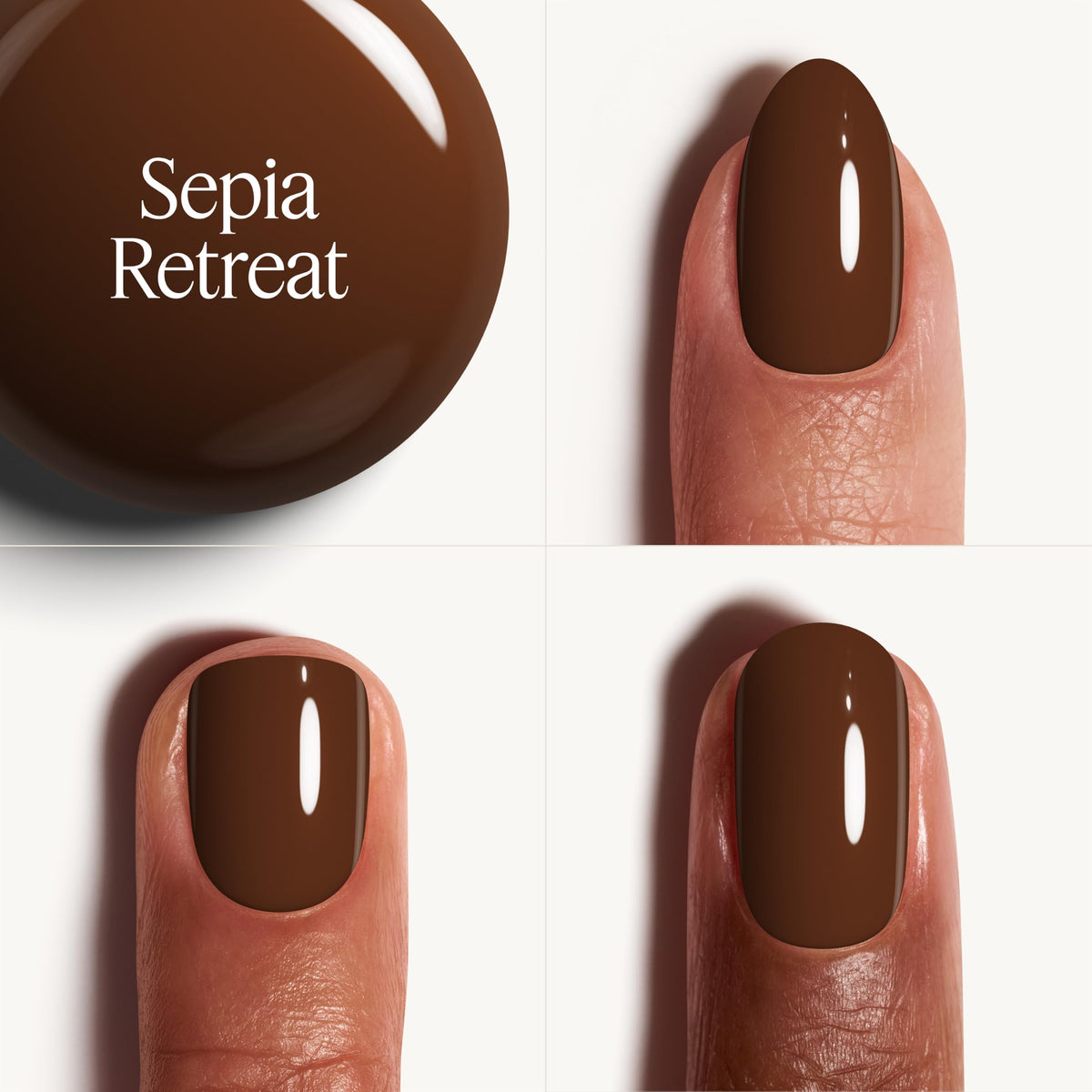 essie Nail Polish, Salon-Quality Brown Nail Polish, Boho Rodeo, Vegan, Sepia Retreat, 0.46 fl oz